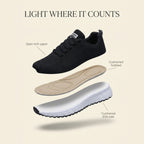 Light where it counts — exploded view