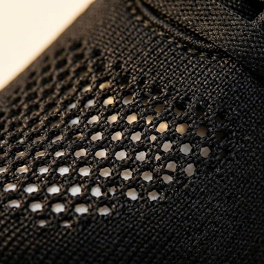 Open diamond weave — macro