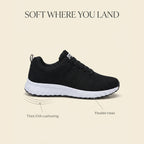 Soft where you land — EVA cushioning
