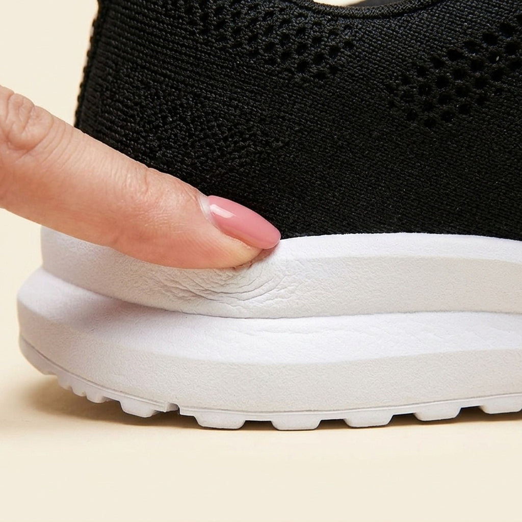 Cushioned EVA sole — pressed close-up
