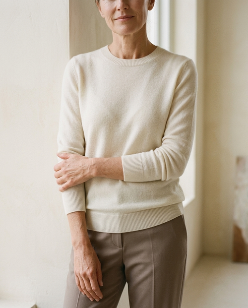 The First Cold Day Knit in Bone