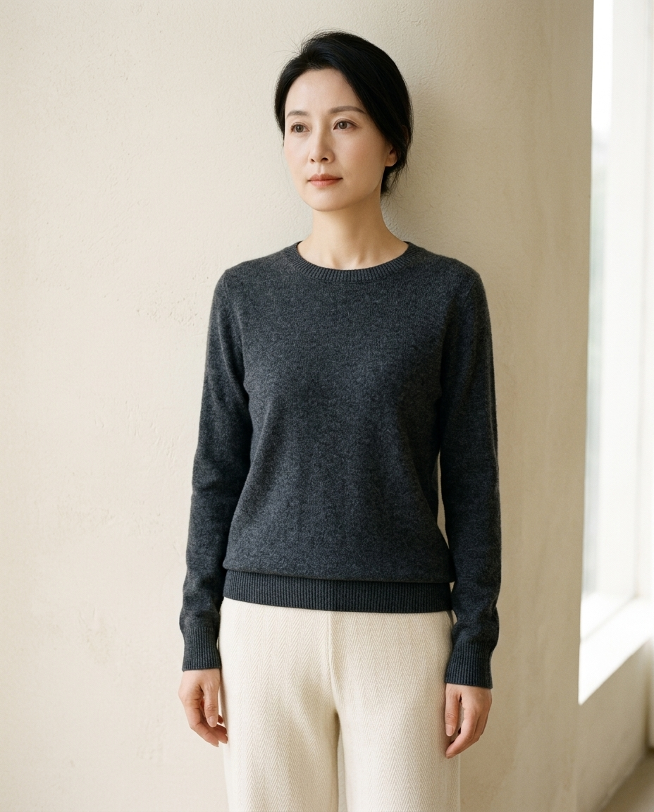 The First Cold Day Knit in Charcoal