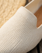 The Barely There Flats — material and topline detail