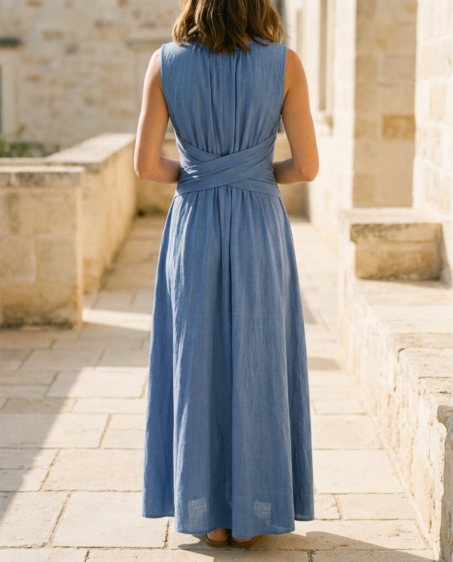 The Long Afternoon Dress — back view