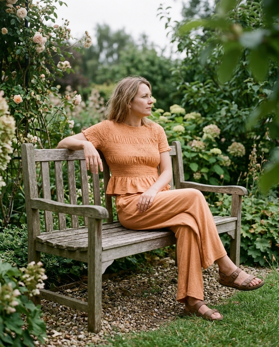 Apricot · an afternoon in the garden