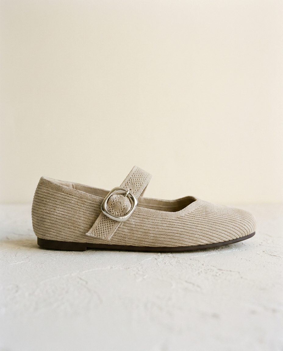 Side profile — the flat thin sole