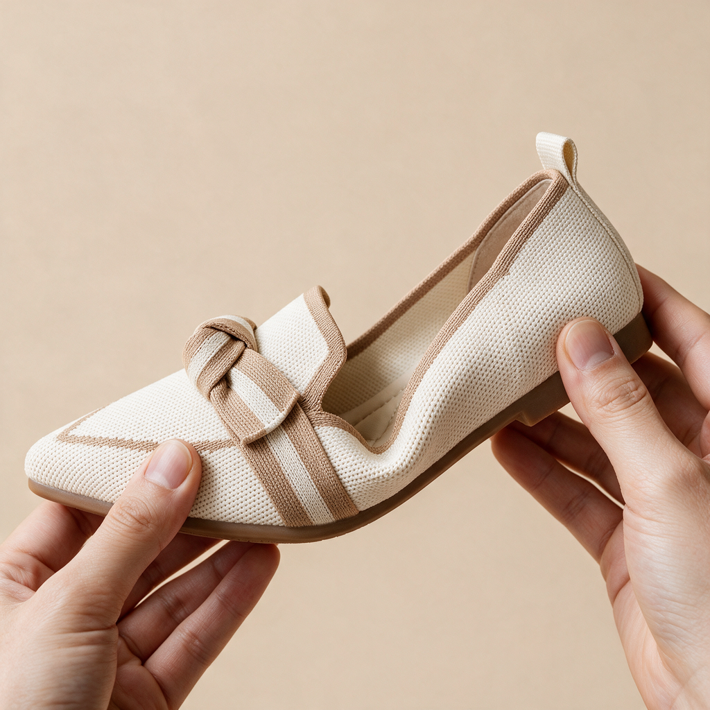 The sole bends where your foot bends — thin flexible rubber