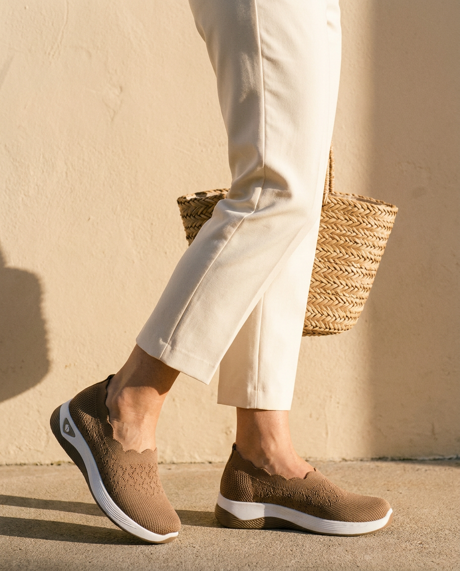 Errands — cropped trousers, out the door in one step