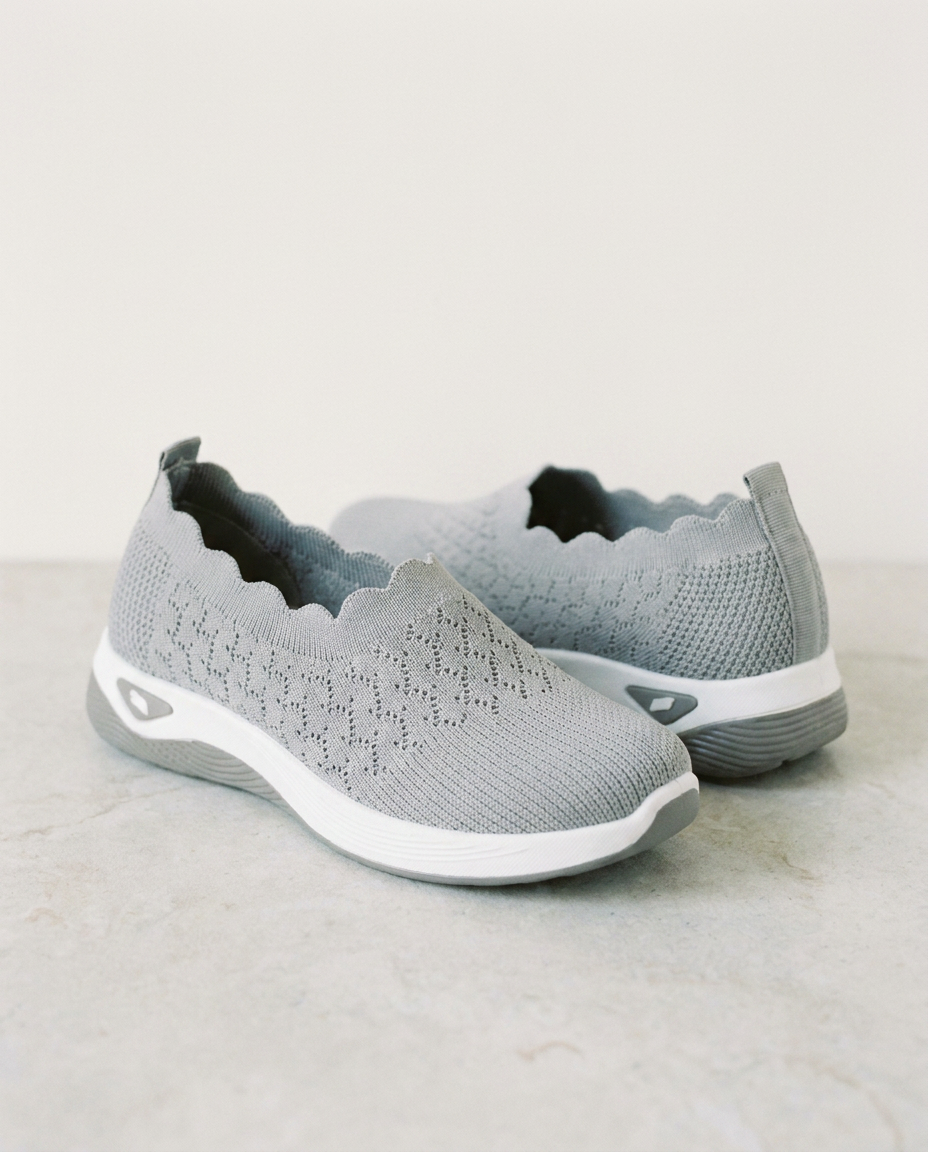 The Out The Door Sneakers in Stone