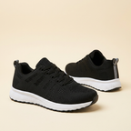 The Long Shift Sneakers — Black, studio